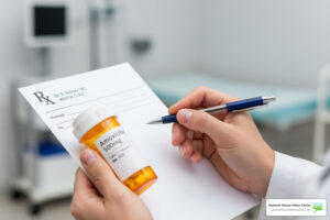 which medication class is commonly used to manage alcohol withdrawal