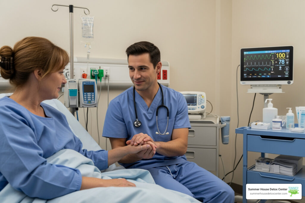 alcohol withdrawal support